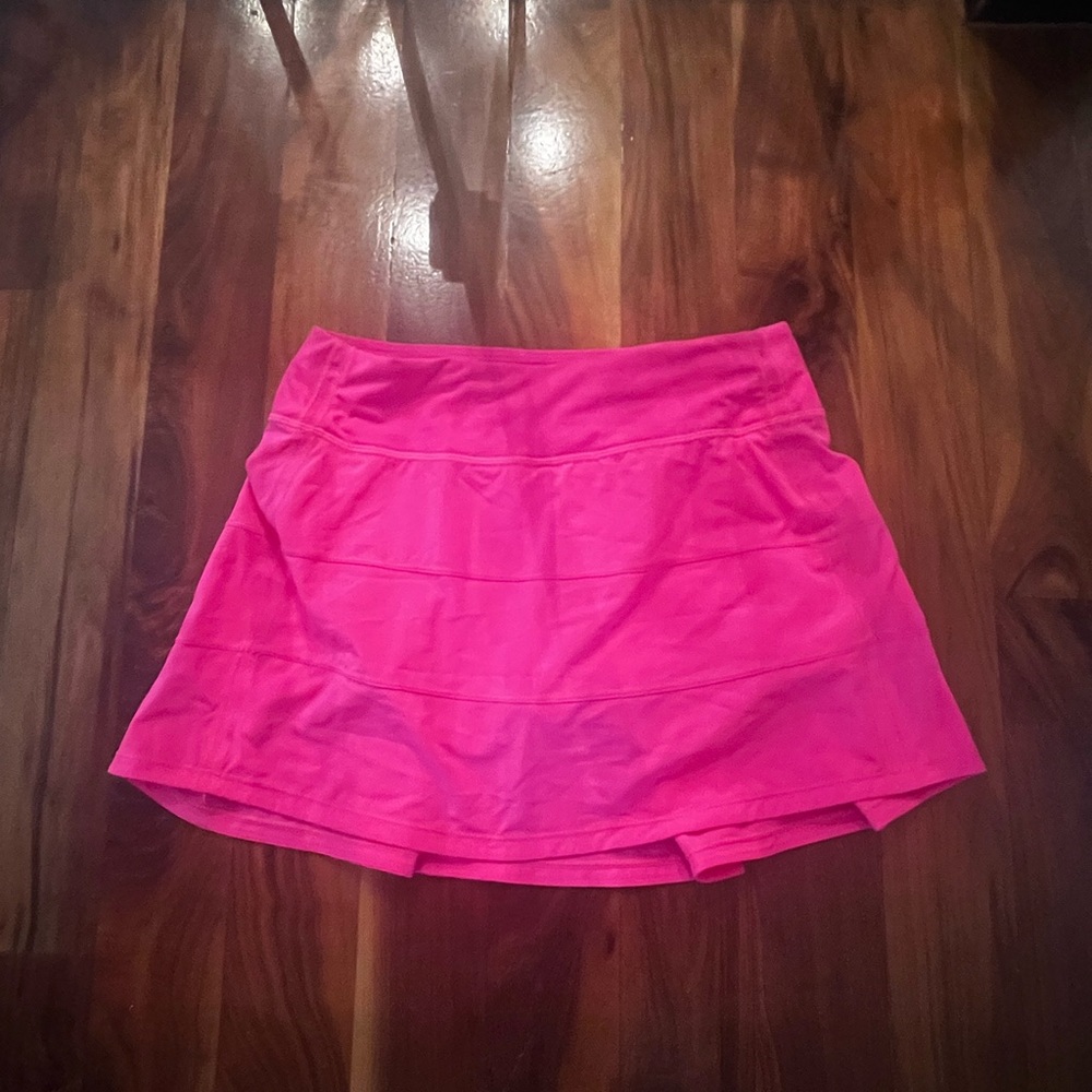 Lululemon Athletica Bright Pink Mini Skirt